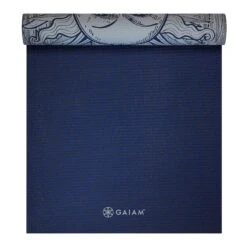 Gaiam Premium Reversible Ethereal Beauty Yoga Mat (6mm) -Yoga Spirit Shop 05 65127 6MM PREMIUM REVERSIBLE YOGA MAT ETHEREAL BEAUTY REV A