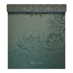 Gaiam Premium Reversible Perpetual Blossom Yoga Mat (6mm)