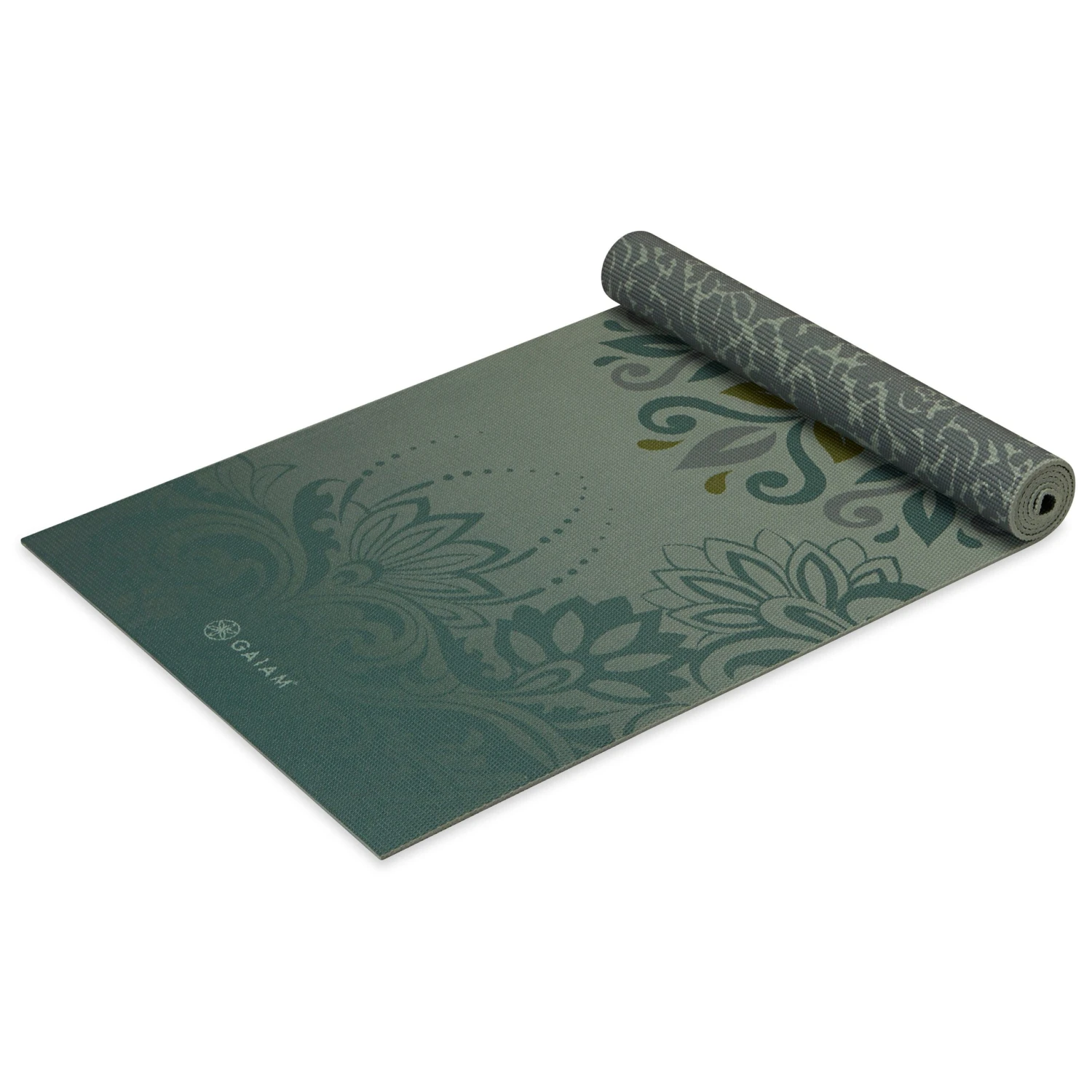 Gaiam Premium Reversible Perpetual Blossom Yoga Mat (6mm) 4 Gaiam Premium Reversible Perpetual Blossom Yoga Mat (6mm) - Image 2