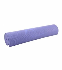 Gaiam Ash Leaves Premium Yoga Mat 68" 5mm -Yoga Spirit Shop 1739975458851 lavender 3a