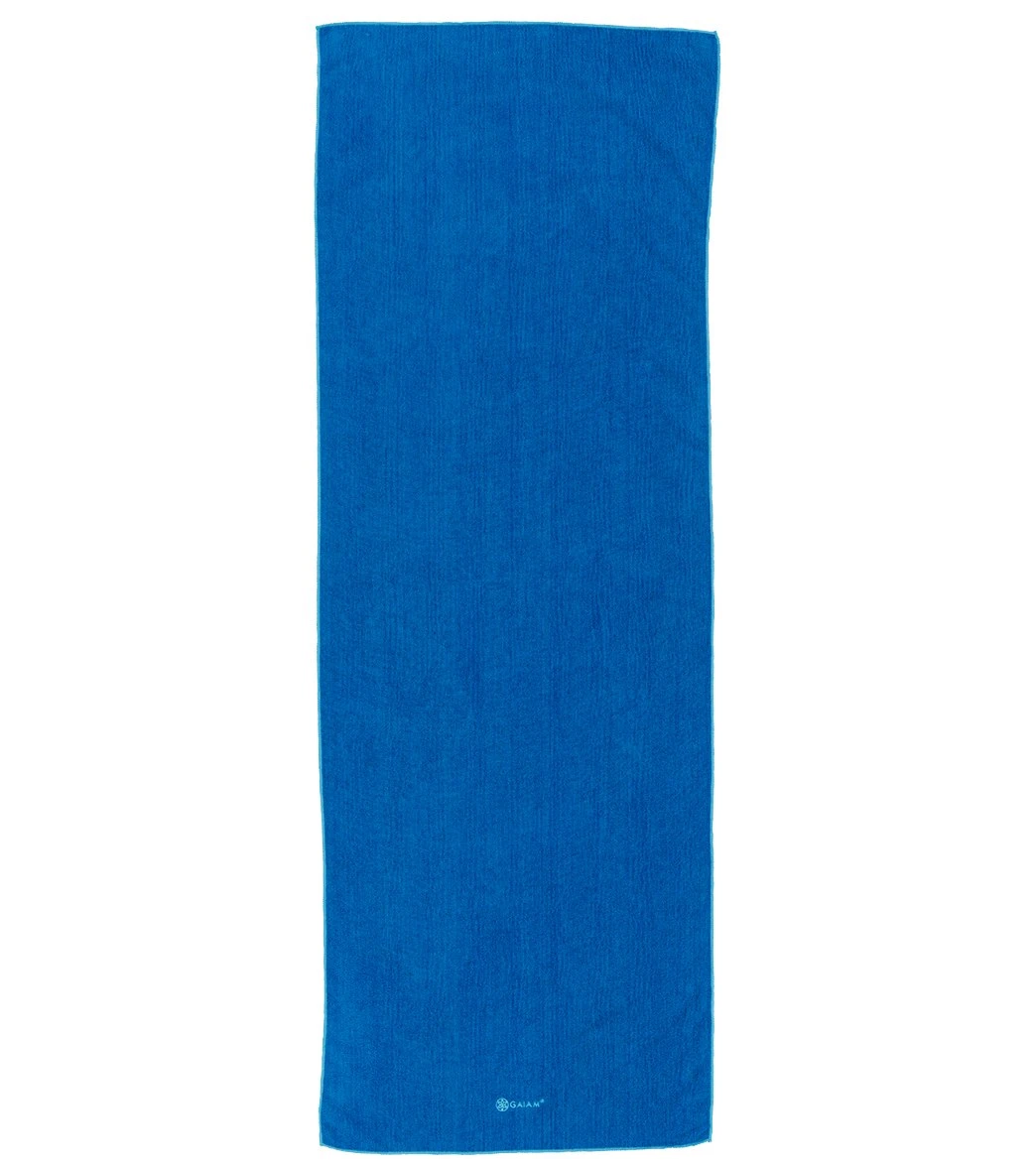 Gaiam Thirsty Yoga Mat Towel Ocean/Sky 4 Gaiam Thirsty Yoga Mat Towel Ocean/Sky - Image 2