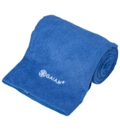 Gaiam Thirsty Yoga Mat Towel -Yoga Spirit Shop 1739977031715 blue 2a 1
