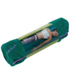 Gaiam Thirsty Yoga Mat Towel Radiant Orchid/Turquoise Sea -Yoga Spirit Shop 1739977392163 radiantorchidturquoisesea 5a