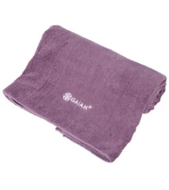 Gaiam Thirsty Yoga Mat Towel -Yoga Spirit Shop 1739977719843 purple 2a