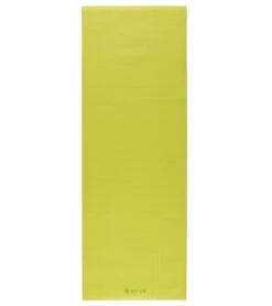 Gaiam 2-Color Yoga Mat 68" 5mm Citron