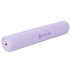Gaiam 2-Color Yoga Mat 68" 5mm Plum Jam -Yoga Spirit Shop 1740060131363 plumjam 4a 1