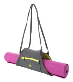 Gaiam On-The-Go Yoga Mat Carrier Citron Storm -Yoga Spirit Shop 1740061605923 citronstorm