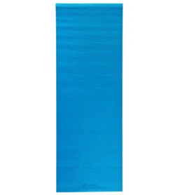 Gaiam 2-Color Premium Yoga Mat 68" 5mm Navy/Blue