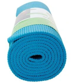 Gaiam 2-Color Premium Yoga Mat 68" 5mm -Yoga Spirit Shop 1740089065507 navyblue 3a