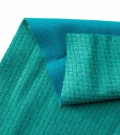 Gaiam No Slip Yoga Mat Towel Turquoise Sea -Yoga Spirit Shop 1740090408995 turquoisesea 4a