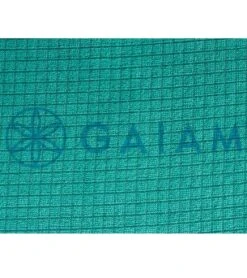 Gaiam No Slip Yoga Mat Towel Turquoise Sea -Yoga Spirit Shop 1740090408995 turquoisesea 5a