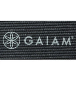 Gaiam Atheletic Yoga Dynamat 78" 5mm Grey/Black -Yoga Spirit Shop 1740091588643 greyblack 5a