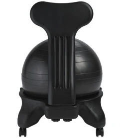 Gaiam Balance Ball Chair 14 Gaiam Balance Ball Chair -Yoga Spirit Shop 1740092014627 charcoal 3a