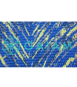 Gaiam Sapphire Feather Printed Yoga Mat 68" 6mm Extra Thick Sapphire Feather -Yoga Spirit Shop 1740223774755 sapphirefeather 5a 1