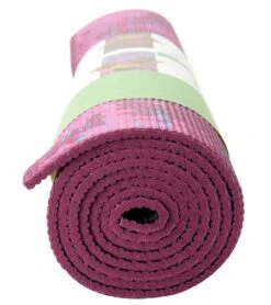 Gaiam Reversible Be Free Printed Yoga Mat 68" 6mm Extra Thick Be Free -Yoga Spirit Shop 1740226625571 befree 4a