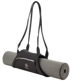 Gaiam On-The-Go Yoga Mat Sling Granite Storm
