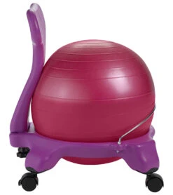 Gaiam Kid's Yoga Balance Ball Chair 9 Gaiam Kid's Yoga Balance Ball Chair -Yoga Spirit Shop 1740229672995 purplepink 1