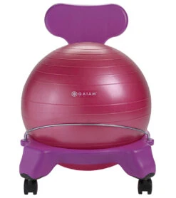 Gaiam Kid's Yoga Balance Ball Chair 8 Gaiam Kid's Yoga Balance Ball Chair -Yoga Spirit Shop 1740229672995 purplepink 3a 1