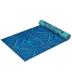 Gaiam Premium Reversible Yoga Mat 6mm Mystic Sky