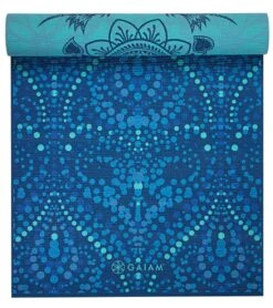 Gaiam Premium Reversible Yoga Mat 6mm Mystic Sky -Yoga Spirit Shop 1740344852515 mysticsky 5a