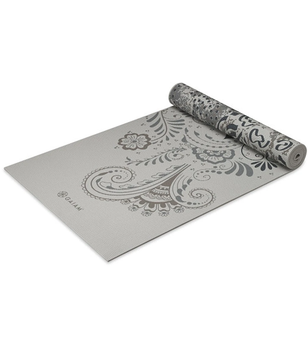 Gaiam Two Sided Yoga Mat 6mm Celestial Dove 4 Gaiam Two Sided Yoga Mat 6mm Celestial Dove - Image 2