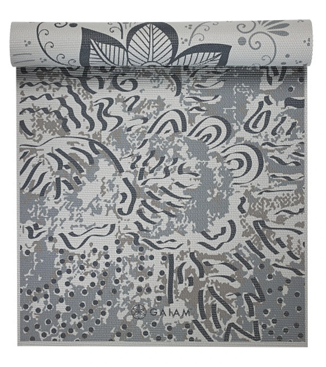 Gaiam Two Sided Yoga Mat 6mm Celestial Dove 7 Gaiam Two Sided Yoga Mat 6mm Celestial Dove - Image 5