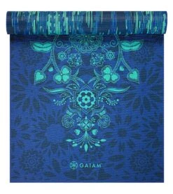 Gaiam Premium Reversible Divine Impressions Yoga Mat 68" 6mm Extra Thick Divine Impressions -Yoga Spirit Shop 1740409307171 divineimpressions 5a 1