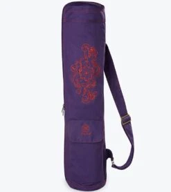 Gaiam Aubergine Embroidered Cargo Yoga Mat Bags Aubergine 7 Gaiam Aubergine Embroidered Cargo Yoga Mat Bags Aubergine -Yoga Spirit Shop 1740412256291 aubergine 1