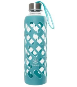 Gaiam Viridian Sure Grip Glass Water Bottle 20oz -Yoga Spirit Shop 1740414287907 viridian