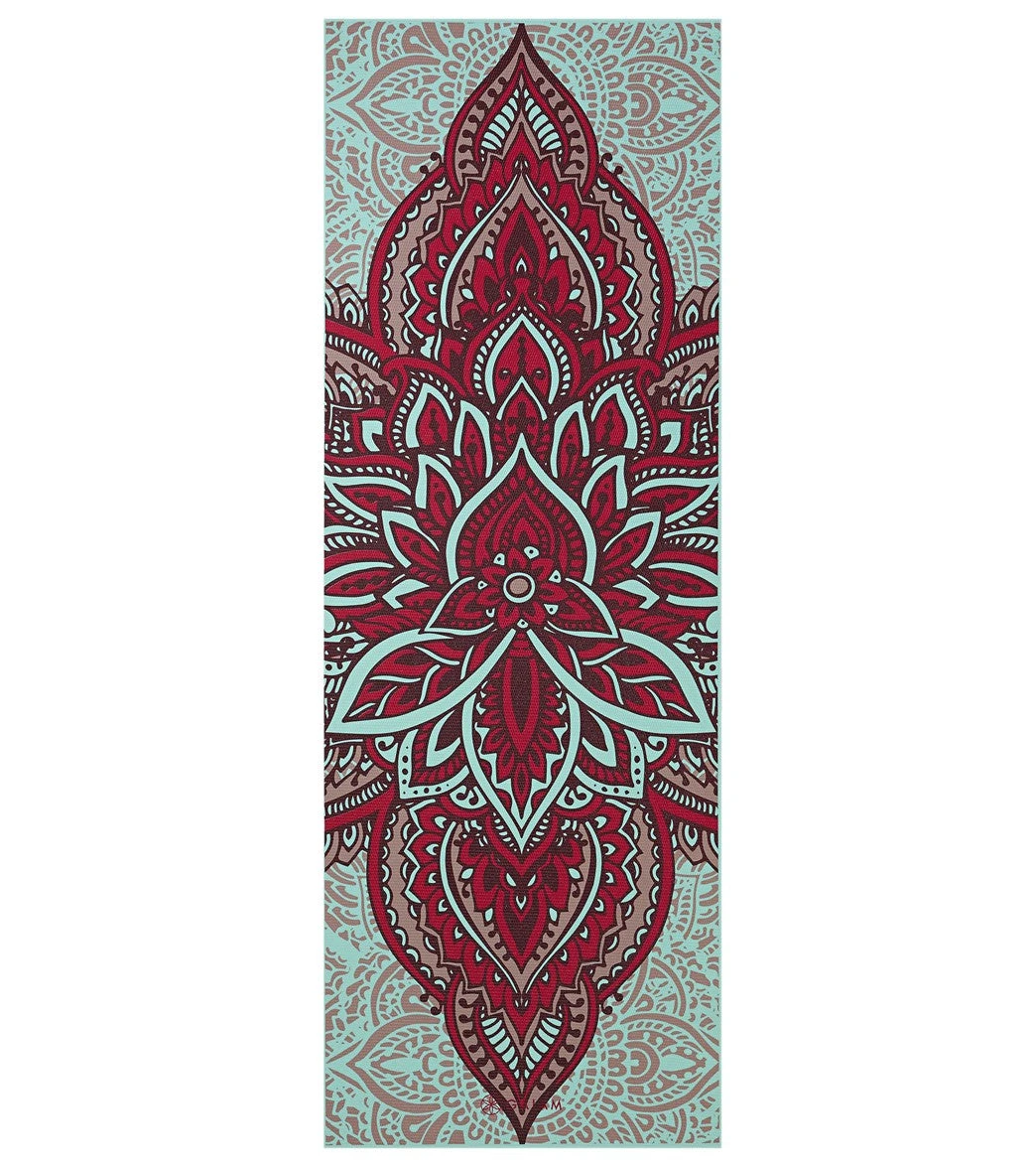 Gaiam Zara Rouge Premium Reversible Yoga Mats 68" 6mm Zara Rouge 5 Gaiam Zara Rouge Premium Reversible Yoga Mats 68" 6mm Zara Rouge - Image 3
