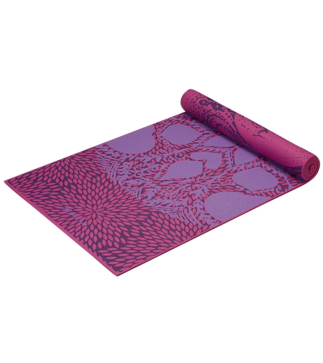 Gaiam Lilac Aurora Premium Reversible Yoga Mats 68" 6mm 5 Gaiam Lilac Aurora Premium Reversible Yoga Mats 68" 6mm - Image 3