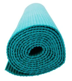Gaiam 2-Color Yoga Mat 68" 4mm -Yoga Spirit Shop 1741193904163 turquoisesea 3a 1