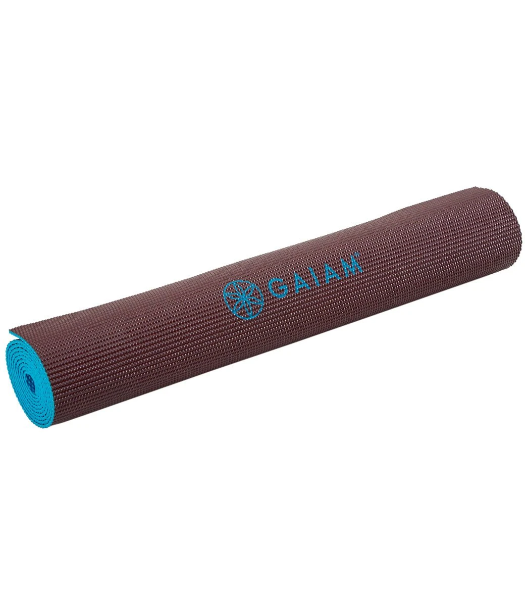 Gaiam 2-Color Yoga Mat 68" 4mm Earth & Sky 6 Gaiam 2-Color Yoga Mat 68" 4mm Earth & Sky - Image 4