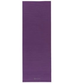Gaiam Easy Roll Yoga Mat 68" 6mm Extra Thick Grape Cluster