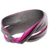 Gaiam Ultra Grip Yoga Headband Grey/Purple -Yoga Spirit Shop 1741656227875 greypurple 2a