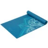 Gaiam Indigo Point Premium Yoga Mat 68" 6mm -Yoga Spirit Shop 1741807550499 indigopoint 1a