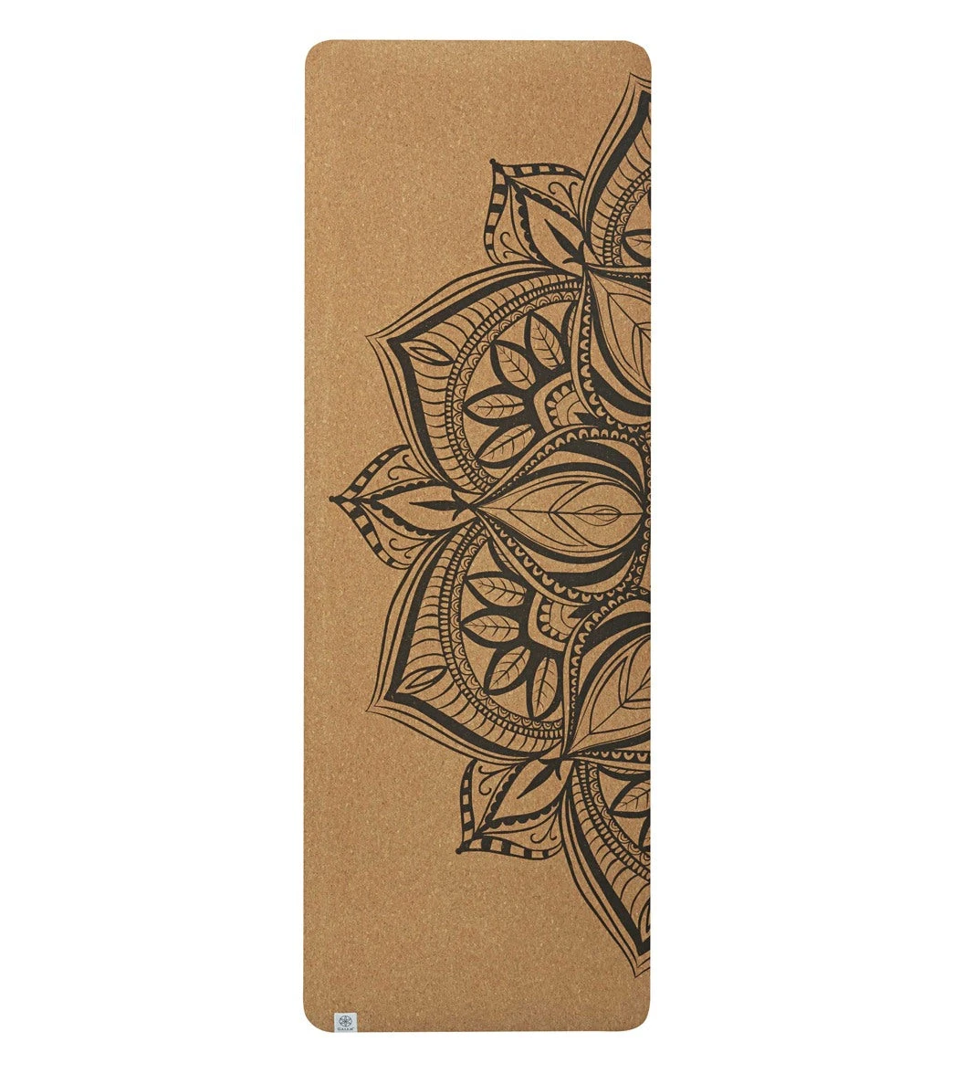 Gaiam Printed Cork Yoga Mat 68" 6mm 6 Gaiam Printed Cork Yoga Mat 68" 6mm - Image 4