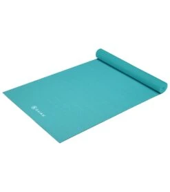 Gaiam Yoga Mat 68" 5mm Light Blue -Yoga Spirit Shop 4413680255019 lightblue 4a