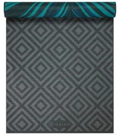 Gaiam Reversible Yoga Mat 6mm -Yoga Spirit Shop 6550028714027 geofeather 3a 1