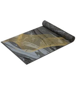 Gaiam Metallic Yoga Mat 6mm -Yoga Spirit Shop 6550028976171 spiraljourney 3a