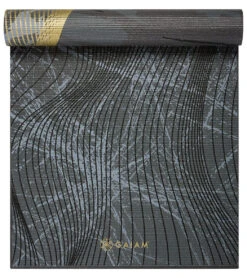 Gaiam Metallic Yoga Mat 6mm -Yoga Spirit Shop 6550028976171 spiraljourney 5a