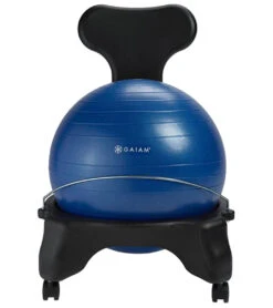 Gaiam Classic Balance Ball Chair Blue -Yoga Spirit Shop 6608065396779 blue 1
