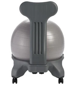 Gaiam Classic Balance Ball Chair 14 Gaiam Classic Balance Ball Chair -Yoga Spirit Shop 6608065495083 coolgrey 2a
