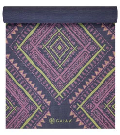 Gaiam 5mm Printed Yoga Mat -Yoga Spirit Shop 6608067231787 tropicaldusknavajo 3a