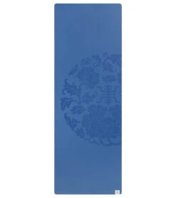 Gaiam 5mm Dry Grip Yoga Mat 2.0 Blue -Yoga Spirit Shop 6608068182059 blue
