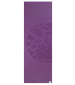 Gaiam 5mm Dry Grip Yoga Mat 2.0 -Yoga Spirit Shop 6608068247595 purple