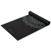 Gaiam 5mm Printed Yoga Mat Black Marrakesh -Yoga Spirit Shop 6608068509739 blackmarrakesh 2a