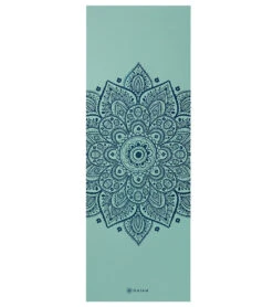 Gaiam 5mm Yoga Mat Cool Mint Sundial -Yoga Spirit Shop 6608068902955 coolmintsundial