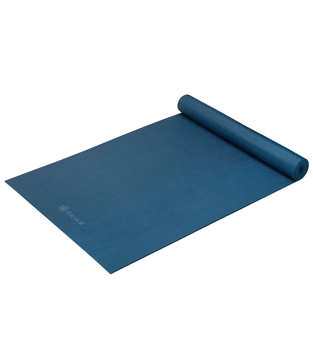 Gaiam 5mm Yoga Mat Indigo Ink 3 Gaiam 5mm Yoga Mat Indigo Ink