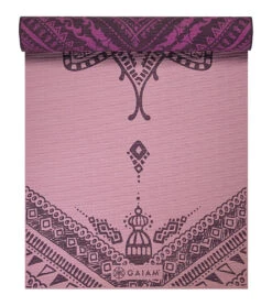 Gaiam 6mm Yoga Mat Reversible Inner Peace